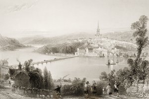 Londonderry, comté de Londonderry, Irlande du Nord, de 