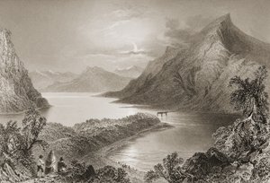 Lough Inagh, Connemara, Comté de Galway, de 