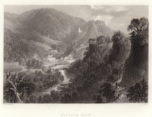 Matlock Bath - William Henry Bartlett