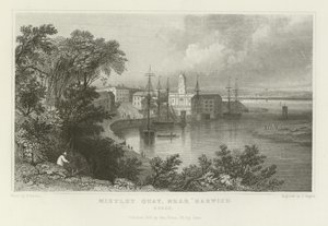 Quai de Mistley, près de Harwich, Essex