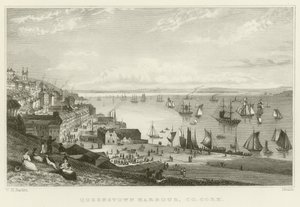 Port de Queenstown - William Henry Bartlett