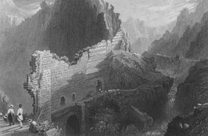 Murs en ruine d