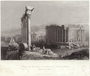 Ruines de Balbec - William Henry Bartlett