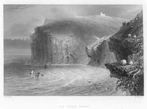 St Bees Head - William Henry Bartlett