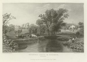 Stisted Hall et église, Essex