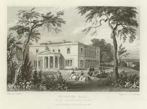 Stisted Hall, près de Braintree, Essex - William Henry Bartlett
