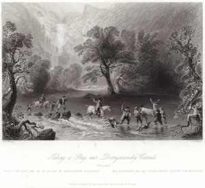 Chasse au cerf près de Derrycunnihy