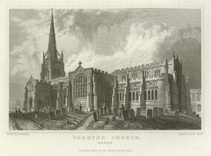 Église de Thaxted, Essex - William Henry Bartlett