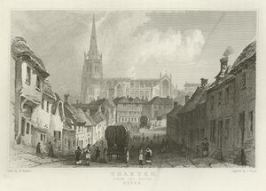 Thaxted, du sud, Essex - William Henry Bartlett