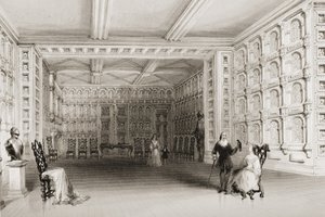 La Salle des Chênes, Château de Malahide, Comté de Dublin, Irlande, de 