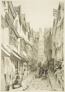 Le Pithay - William Henry Bartlett