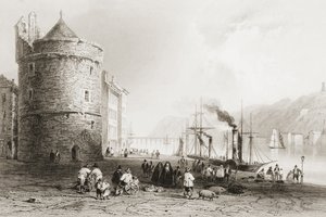 Le Quai à Waterford, Irlande, de 