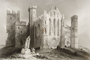 Le Rocher de Cashel, comté de Tipperary, Irlande, de 