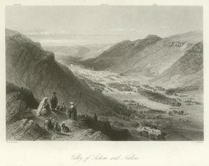 Vallée de Sichem et Naplouse, Palestine
