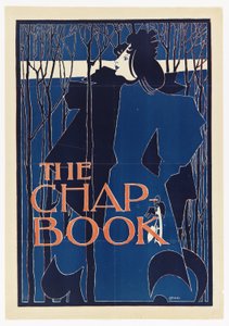 La Dame Bleue, affiche pour The Chap-Book