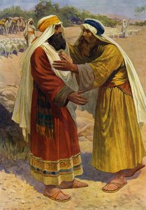 Rencontre de Jacob et Ésaü - William Henry Charles Groome