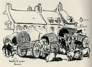 Montreuil-Sur-Mer, France, vers 1907 - William Henry Charlton