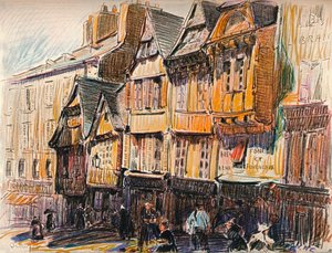 Quimper, c. 1908 - William Henry Charlton