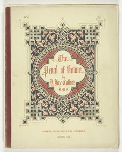 Couverture et texte de "The Pencil of Nature," Londres, 1844 - William Henry Fox Talbot