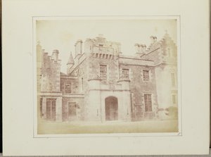 Hall Door, Abbotsford - William Henry Fox Talbot