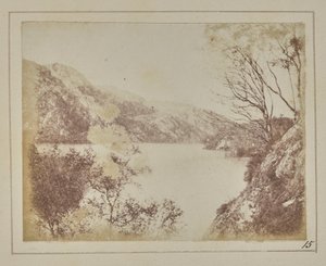 Paysage du Loch Katrine - William Henry Fox Talbot