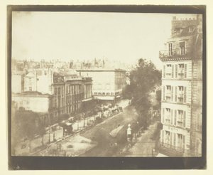 Vue des boulevards de Paris - William Henry Fox Talbot
