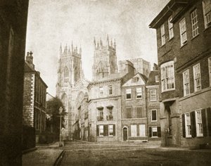 Façade ouest, York Minster, depuis Lendall Street - William Henry Fox Talbot