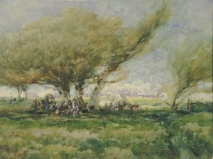 Un camp de gitans, n.d. - William Henry Holmes