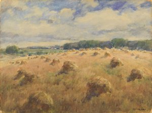 Champs de blé du Maryland - William Henry Holmes