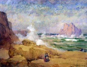 Sur la côte californienne - William Henry Holmes