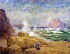 Sur la côte de Californie - William Henry Holmes