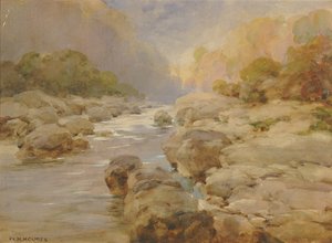 Ruisseau de roche non modifié - William Henry Holmes