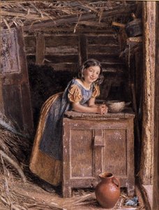 Une beauté rustique - William Henry Hunt