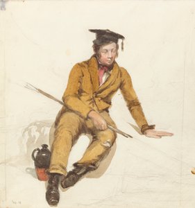 Un jeune érudit va pêcher - William Henry Hunt