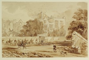 Hardwick Old Hall - William Henry Hunt