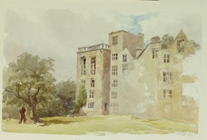 Hardwick Old Hall - William Henry Hunt