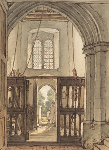 Intérieur du clocher de l
