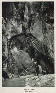 Canyons du Colorado : Box Canon, près de Ouray - William Henry Jackson
