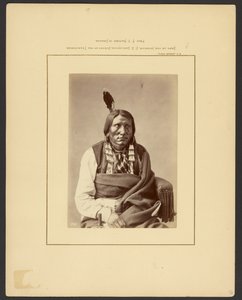 [Charge sur le Hauk - (Brulé Dakota)] - William Henry Jackson