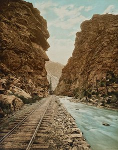 Clear Creek Canyon, Colorado, c.1899