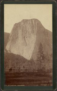 El Capitan, Yosemite - William Henry Jackson