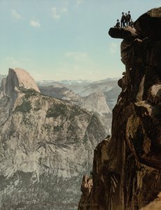 Glacier Point et South Dome, vallée de Yosemite, Californie, publié en 1898 (photo) - William Henry Jackson