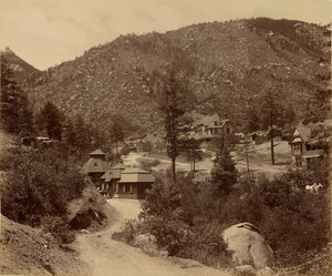 Hôtel Iron Springs, Manitou - William Henry Jackson