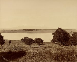 Lac Miriam, lacs Leven et Spanish Peaks - William Henry Jackson