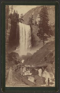 Chutes Vernal. Yosemite. - William Henry Jackson