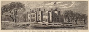 Dalmeny, la résidence de Lord Rosebery, où M. Gladstone a séjourné - William Henry James Boot