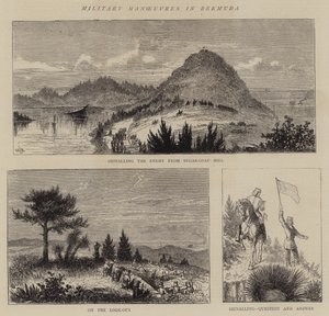 Manœuvres militaires aux Bermudes - William Henry James Boot