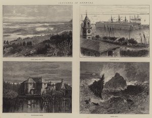 Croquis aux Bermudes