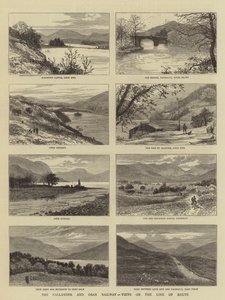 Le Chemin de fer Callander et Oban, vues sur la ligne de route - William Henry James Boot