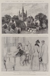 La mort de la reine Victoria - William Henry James Boot